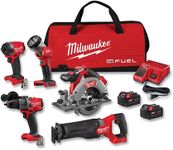 Milwaukee M18 FUEL 5 Tool Combo Kit