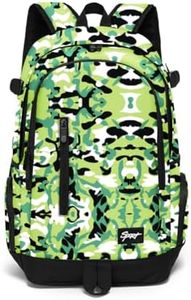 rickyh style School Backpack Travel Bag for Men & Women Lightweight College Back Pack with Laptop Compartmen