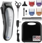 Wahl USA Lithium Ion Pro Series Cordless Animal Clippers – Rechargeable, Heavy-Duty, Electric Dog & Cat Grooming Kit for Small & Large Breeds with Thick to Heavy Coats – Model 9766