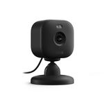 Blink Mini 2 — Plug-in smart security camera, HD night view in color, built-in spotlight, two-way audio, motion detection, Works with Alexa (Black)