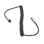 XTevu 8-Pin Mic Cable - Female Microphone Cable Compatible with Yaesu MD-1, MD-100, MD-200 - Desktop PVC Mic Cable