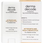 Derma Decode After Bite & Rash Cream Stick for Babies & Kids, Quick Relief from Itching, Rashes, Mosquito Bites, with Hyaluronic Acid, Betaine & Zinc Oxide | Hygenic No-touch Application - 15gm