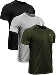 NELEUS Men's 3 Pack Mesh Athletic R