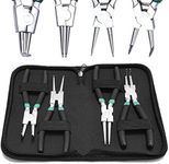 7" inch Circlip Pliers Set 4pcs Hea
