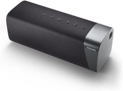 Philips S5505 Wireless Bluetooth Speaker with Large Bold Sound, Up to 12 Hours Playtime, IPX7 Waterproof, Medium, TAS5505