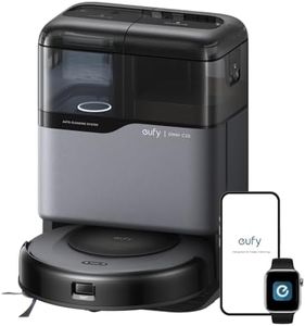 eufy Omni C20, Robot Vacuum Cleaner with Mop, All-in-One Station,7,000 Pa Powerful Suction, Ultra-Slim, Auto Emptying, Washing and Drying for Hands-Free Cleaning, Mop Lifting and Carpet Detection
