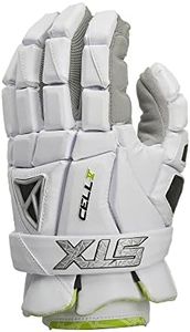 STX Lacrosse Cell V Gloves, Pair, White Small