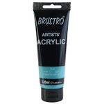 BRUSTRO Artists Acrylic Paint 120ml Teal (Pastel Tone)