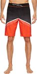 O'NEILL Men's Hyperfreak Boardshort Board Shorts, Neon Red, 36A