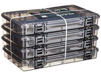 Plano KVD StowAway 4 Pack Storage Box, Stowaways, Unisex, Assorted