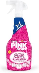 The Pink Stuff Miracle Foaming Carpet and Upholstery Stain Remover - Vegan Friendly Carpet Spot Cleaner with Oxi Formula - Suitable for White and Coloured Carpet