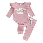 FYBITBO Daddys Girls Baby Clothes N