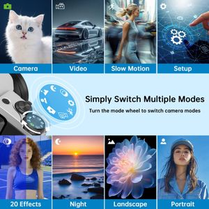 4K WiFi Vlogging Camera – 64MP Video, High-Resolution Content Creator