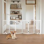 Petzly Foldable Dog Gate with Suppo