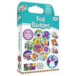 Galt Toys, Foil Badges, Craft Kit for Kids, Ages 6 Years Plus, Multicolor, 15.5 x 3.5 x 26.5 centimeters