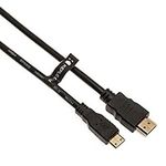 1m Mini HDMI to HDMI Lead Cord Video Cable Compatible with Canon EOS, Powershot, Nikon Coolpix, D Series, Sony, Fujifilm, Nvidia Shield Tablet, Camera Camcorder - 4k 2.0 Hidh Speed Golden Plated (1m)