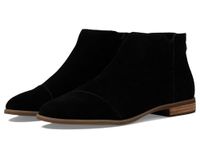 TOMS Women's Rylie Ankle Boot, Black Suede, 3 UK