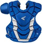 Easton Gametime Baseball Catchers Chest Protector Youth Royal 2020 NOCSAE Commotio Cordis Foam Impact AB Foam for Rebound Control BIODRI Liner 4 Point Strap System for Superior Fit, Royal/Silver (8064953)