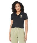 U.S. Polo Assn. USPA Metallic Print Polo Black XL