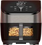 Instant Vortex Digital Air Fryer with Single ClearCook Drawer and 6 Smart Programmes - Air Fry, Bake, Roast, Grill, Dehydrate, Reheat, Large Capacity with OdourErase- 5.7L, Stainless Steel - 1700W