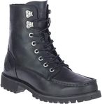 Harley-Davidson Men's Brentmoore 7" Lace Motorcycle Boot, Black, 11