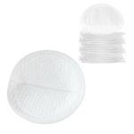 50 Disposable Nursing Pads, Ultra Thin, Strong Absorbent, Safe Drying, Leak-Proof, Ultra Fit, Ultra Soft, Breathable, Individually Packed (Wh