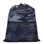 Louis Garneau Shoe Bag - Drawstring Backpack - Gym Bag for Kids Daycamp and School, Shoe and Gym Bag Preschool and Elementary - Camo Collection