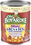 Chef Boyardee Mini-Bites ABC's & 123's with Meatballs, 15 Oz, 1 Count