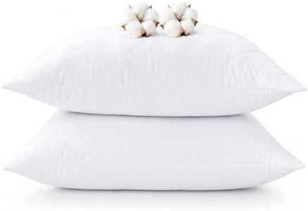 CoolShields Premium 100% Cotton Waterproof Pillow Protectors with Zipper, Breathable & Noiseless, Hypoallergenic Soft Skin-Friendly Surface for All-Night Comfort, King Size - 20”x36” (2 Pack)