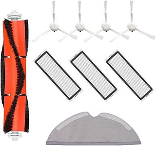 MIRTUX Xiaomi Mijia 1C STYTJ01ZHM MOP Dreame F9 Replacement Accessories Kit for Xiaomi 1C Robot Vacuum Cleaner, Side and Middle Brushes and Filters