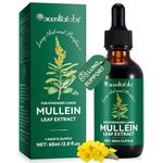 Mullein Leaf Drops | Powerful Mullein Leaf Extract-Natural Supplement Liquid Extract for Lung Health| Vegetarian-60ml