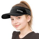 Sukeen Kids Sun Visor Hat Black