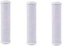 CFS – 3 Pack Carbon Block Water Filter Cartridges Compatible with WFPFC8002, HW-LD, GE FXWTC Models – Remove Bad Taste – Whole House Replacement Filter Cartridge – Universal 10” Cartridge – 5 Micron