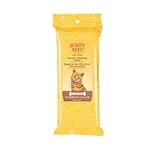 Burt's Bees for Cats Dander Reducing Grooming Wipes with Colloidal Oat Flour and Aloe Vera, 50 Wipes