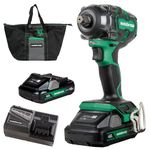 Metabo HPT 18V MultiVolt™ Cordless 1/2-Inch Impact Wrench Kit | WR18DH