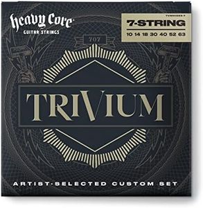 JIM DUNLOP Heavy Core Trivium Guitar Strings 10/63-7/Set (TVMN10637)