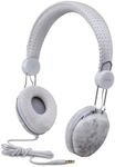 iHOME IB43WD Fashion Headphone, White Design