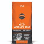 Kent Pet Group 62110202: World's Best Cat Litter Low Tracking/Dust Control Multiple Cat Unscented, 15 Lbs