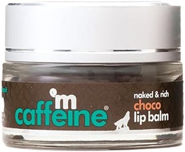 mCaffeine Deep Moisturizing Choco Lip Balm for Healing Dry & Chapped Lips - 24 Hrs Moisturization | Lip Care for Men & Women with Cocoa Butter & Hazelnut Oil | Natural & Vegan (12gm)