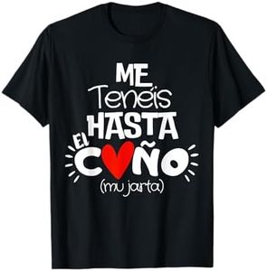 Diseño divertido. Me tenéis hasta el coño, mu jarta LGBTQ+ Camiseta