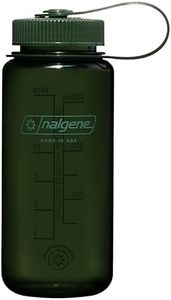 Nalgene Sustain Tritan Bouteille d'eau sans BPA avec 50% de déchets plastiques 473 ml Ouverture large Jade
