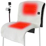 Electric Heated Chair Pad, Temperature Adjustable Couch Mat USB Heated Recliner Cover Sofa Heating Seat Warmer Pad Chair Sofa Couch for Outdoors Cold Weather Office