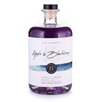 Apple & Blackberry Handmade Gin Liqueur 70cl - Premium Craft Gin - 20% ABV