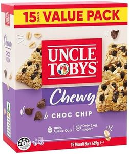 Uncle Tobys Chewy Choc Chip Value Pack 15 Bars (75 Count, Pack of 5)