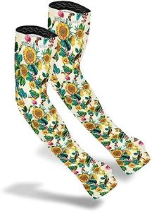FARMER'S DEFENSE Sleeves | UV Cooling Sleeves | Anti-Scratch Sun Protection Arm Sleeves for Gardening Harvesting Outdoors, Garden Flowers