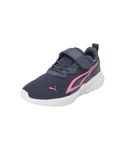 Puma Unisex-Kid All-Day Active AC+ PS Inky Blue-Strawberry Burst Sneaker - 1 UK (38738714)