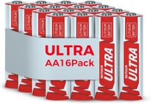 BEVIGOR Lithium Batteries AA, AA Batteries 16Pack, 3500mAh 1.5V AA Lithium Battery, Double A Battery, Longer Lasting AA Batteries for Flashlight, Toys, Remote Control【Non-Rechargeable】