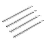 Stainless Steel Grill Burner Tubes Replacement for Charbroil 463246909 463247009, Master Chef 85-3040-4, 85-3041-2, E480, E500, G45301, G45302, G45303,4-Pack