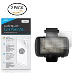 Garmin Foretrex 701 Screen Protector, BoxWave [ClearTouch Crystal (2-Pack)] HD Film Skin - Shields from Scratches for Garmin Foretrex 701, 601