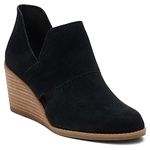 TOMS Women's Kallie Cutout Boot, Black, 6 UK